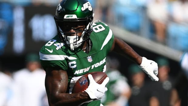 Corey Davis with the Jets.